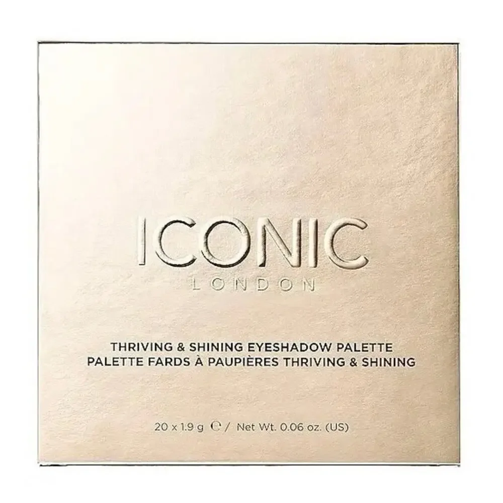 NEW Iconic London Treat Yourself Eyeshadow Palette 20 Shade‎ Pastel Glam Beauty